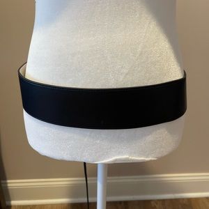 White House Black Market , wrap around tie belt, new with tags , size M/L, Black